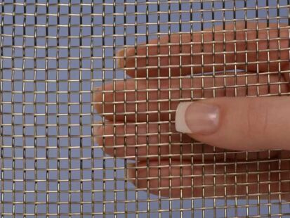 Диаметр проволоки из нержавеющей стали 6 Mesh T304 .035"